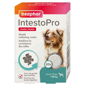 BEAPHAR IntestoPro tabletten voor honden vanaf 20 kg 20 tabletten