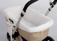 Hypoallergene Babyline Fucab Babydraagtas, beige piqué, 90 x 40 cm