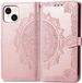 iMoshion Hoesje iPhone 14 - Book Case - Pasjeshouder - Rosé Goud