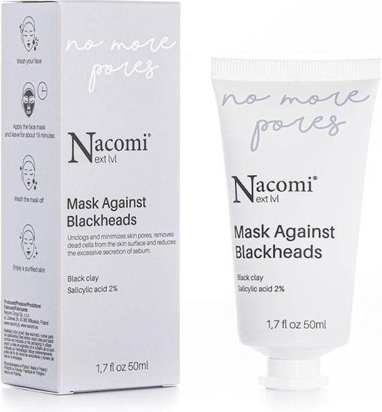 Nacomi NXT Mask Against Blackheads No More Pores - 50ml