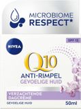 NIVEA Q10 Dagcrème Anti-Rimpel Gevoelige Huid SPF 15 - 3 x 50 ml