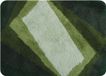 Spirella Badmat - Antislip Badkamermat met Zachte Polyester Pool van 25 mm - Comfortabele Badmatten voor Douche en Bad - Groen