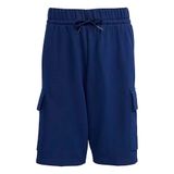 adidas uniseks-kind Essentials Cargo Shorts, dark blue/white, 15-16 Years