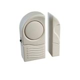 Poly Pool PP1440 aanwezigheidsmelder, 1 paar magneetsensoren voor deuren en ramen, werkt op batterijen, wit, kunststof