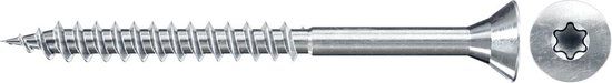 Fischer 551248 Houtschroef Verzonken kop 6 mm 50 mm Torx 200 stuk(s)