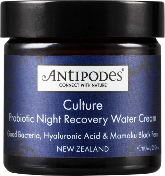 Antipodes Culture Probiotic Night Recovery Water Cream - 60 ml