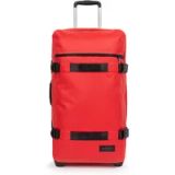 Eastpak Transit'R M Koffer op wieltjes, Softcase, 55 cm, 44 liter, Tarp/Red