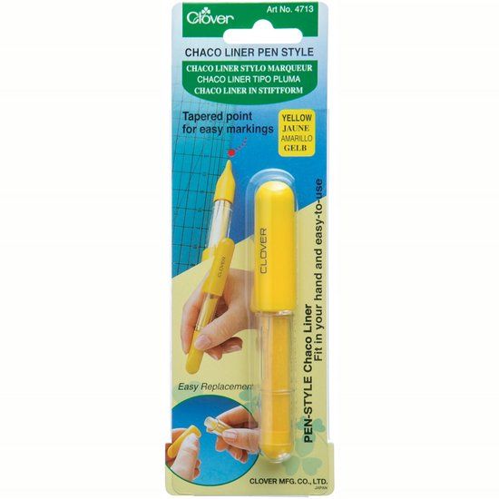 Clover 4713 Chaco markeerpen Geel