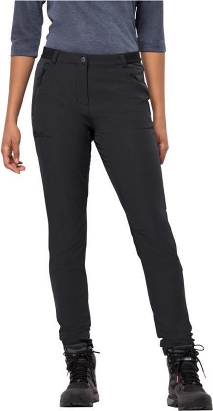 Jack Wolfskin Geigelstein Slim Pants Women - Black - Size 38