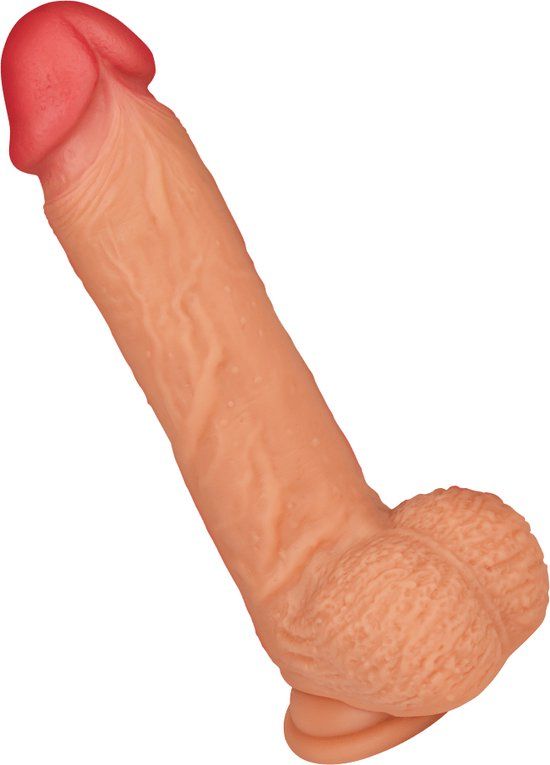 EIS Siliconen Natuurlijke Dildo met Zuignap (21,5cm)