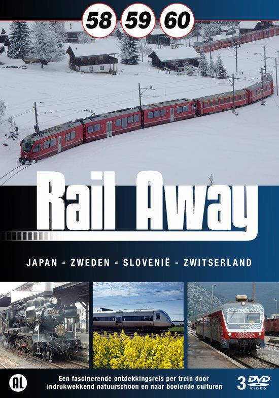 Rail Away 58, 59, 60 - DVD - Nederlands