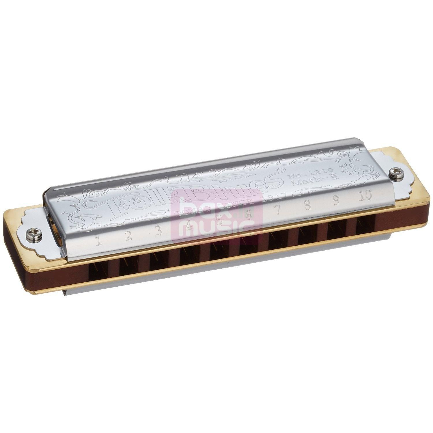 Tombo Folk Blues MKII 1210 G diatonische mondharmonica