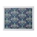 Creative Tops Schoot Dienblad met Bloemenprint en Kussen, Zitzak met Kussen, Draagbaar Schoot Bureau, Laptop Dienblad 44cm x 34cm x 6cm