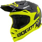 Bogotto V321 Soulcatcher Geel Zwart Crosshelm - Helm