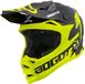 Bogotto V321 Soulcatcher Geel Zwart Crosshelm - Helm