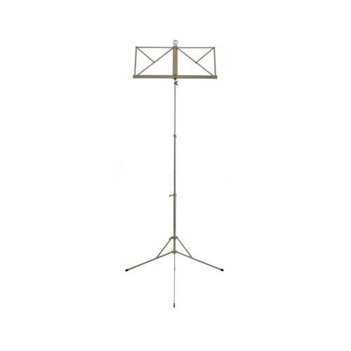 Wittner Muziekstandaard 961a – vernikkeld, opstelhoogte 48-114 cm, compact opvouwbaar, Made in Germany