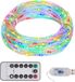 vidaXL Lichtslinger met 300 LED's, 30 m, Wit licht, Knipperfunctie