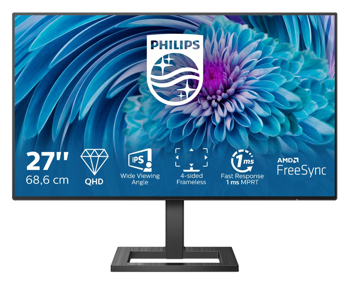 Philips 27" QHD IPS Monitor - 275E2FAE/00