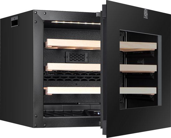 Wine Klima S24-IB45 Touch Inbouw wijnklimaatkast - Zwart - 24 flessen