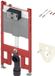 TECE Profil 3-in-1 set van wc-element met Octa II inbouwreservoir incl. wandankers en geluidsisolatiemat