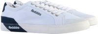 Redskins Forman Lage Sneakers Mannen Wit Canvas Rubber Textiel Veters Logo
