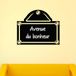 Ambiance Sticker Schoolbordsticker - uitwisbare zelfklevende muurstickers - STRAATBORD - 35x45cm