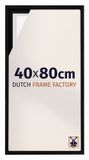 Dutch Frame Factory Baklijst 40x80 cm Zwart Mat MDF