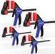WORKPRO Mini serre klemmen voor houtbewerking, 6 stuks
