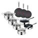 Tefal Jamie Oliver Complete Pannenset, 9-delig
