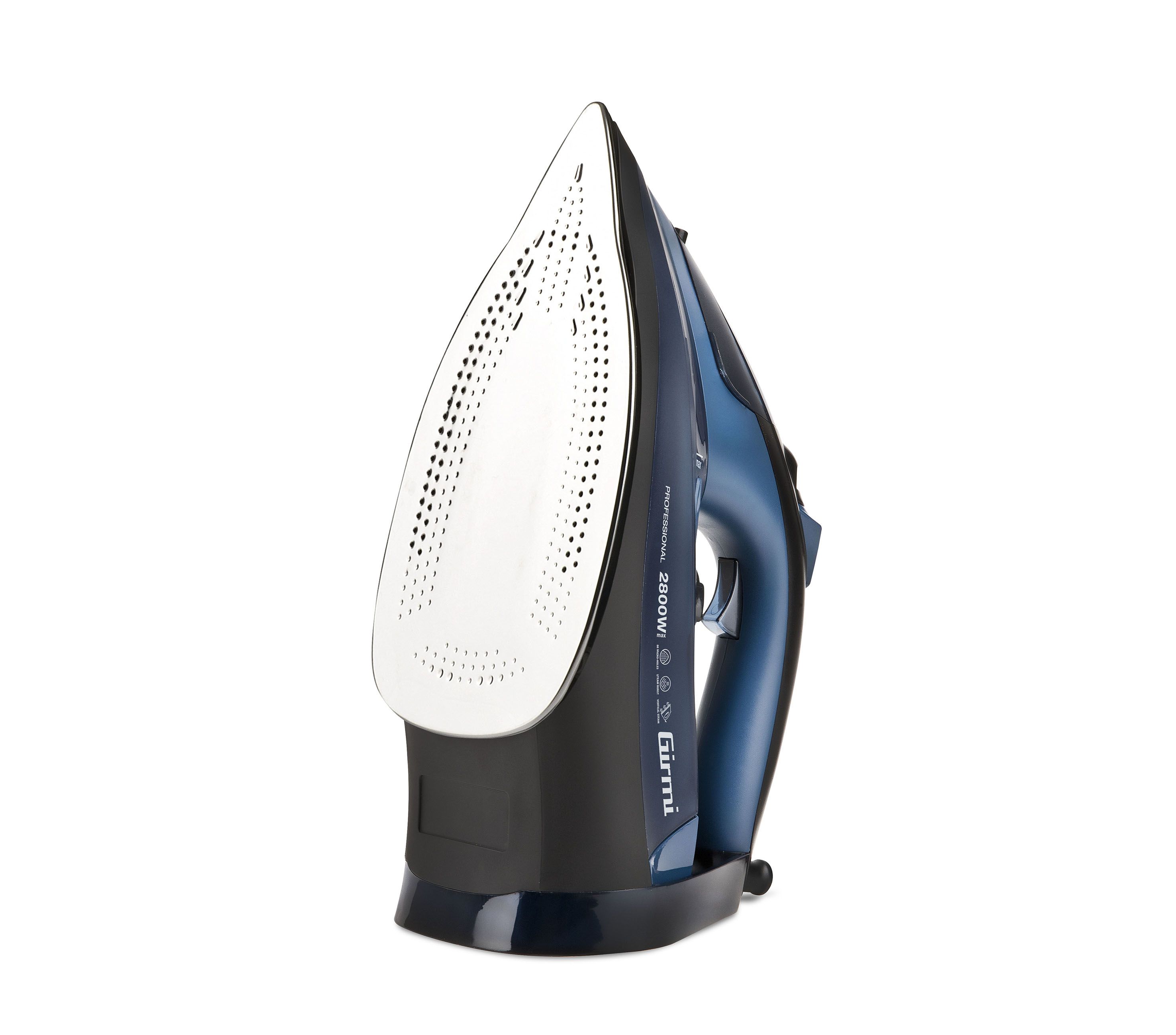 Girmi ST62 Droog- & stoomstrijkijzer - Roestvrijstalen zoolplaat - 2800W - Zwart/Paars