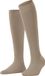 FALKE Cotton Touch kniekousen dames beige - maat 35-38