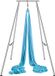 VEVOR Hamac de yoga aérienne avec cadre de yoga 12 x 2,6 m, bleu