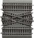 Roco H0 RocoLine (met ballastbed) 42598 Dubbelspoorverbinding 115 mm 1 stuk(s)