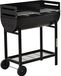 BBQ-grill à charbon - Chariot de grill - Hauteur réglable - Avec roues - 90 x 45 x 96 cm