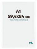 yd. Fotolijst A1 59,4x84 cm Wit Mat MDF Catania