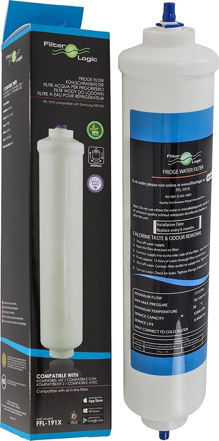 Filter Logic LG 5231 JA 2012 A BL 9808 5231 JA 2010 B DA 29 10105 J Samsung Koelkast Water Filter FFL 191 X