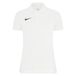 NIKE Katoenen poloshirt voor dames, wit