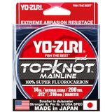 Yo-Zuri Topknot Mainline 0,310 mm 0,310 m, natuurlijk helder