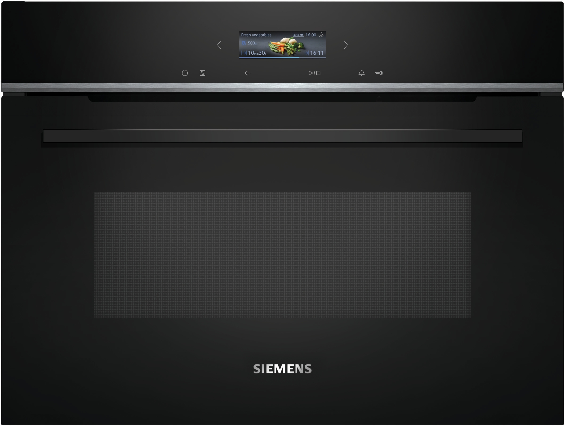 Siemens iQ700 CE732GXB1 - Inbouw magnetron met grill - Zwart