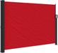 vidaXL Windscherm Uittrekbaar 140x600 cm Rood