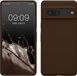 kwmobile hoesje geschikt voor Google Pixel 7 - Hoesje met siliconen coating - Smartphone case in chocoladebruin