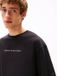 Tommy Hilfiger Heren T-shirt Zwart Katoen Ronde Hals Korte Mouw S
