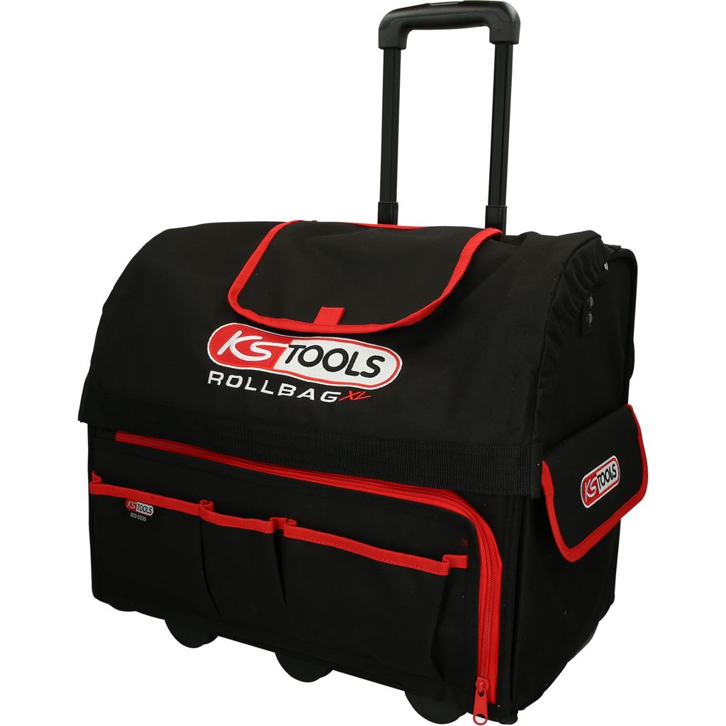 KS Tools 850.0335 - Gereedschapstas - Zwart/Rood - Polyester - Met slot
