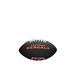 Wilson Minivoetbal met NFL-teamlogo, zwart - Cincinnati Bengals