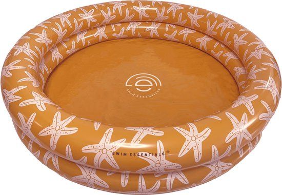 Swim Essentials Sea Stars Baby Pool - 100 cm - Orange