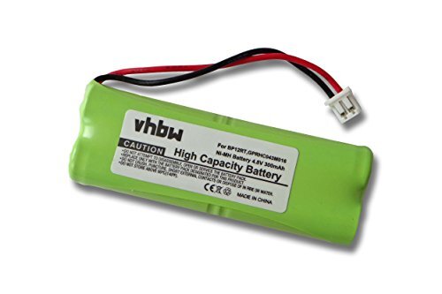 VHBW Accu compatibel met Dogtra 2000B receiver, 2000 receiver, 2000T receiver, hondenhalsband hondentrainer (300 mAh, 4,8 V, NiMH)