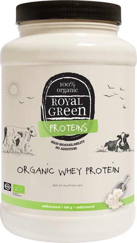 Royal Green Organic Whey Proteine 600gr