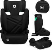 Lionelo Hugo i-Size Autostoel – 100-150 cm – ISOFIX & Gordel – Verstelbare Hoofdsteun – Geavanceerde Zijbescherming – Memory Foam – Wasbare Bekleding – Groeit Mee – Comfortabele Zitting – i-Size Norm R129