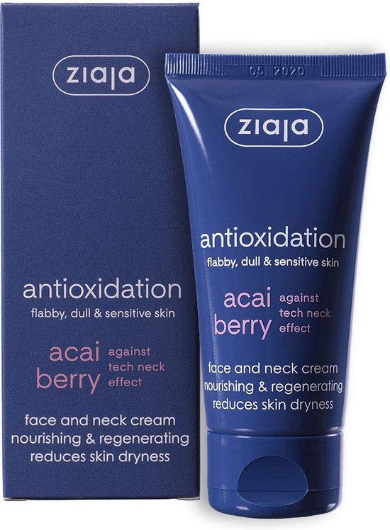 Ziaja - Acai Berry (Nourishing and Regenerating Face and Neck Cream) 50 ml - 50ml