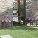 Maison Exclusive - Plantenbak, 2 stuks, gris, 70x70x70 cm, bois massif, pin